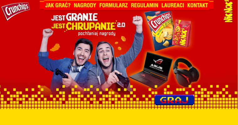 Loteria promocyjna marki Crunchips oraz NicNac’s w Intermarc