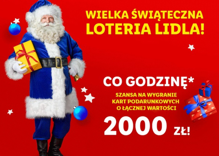 Wielka świąteczna loteria Lidla